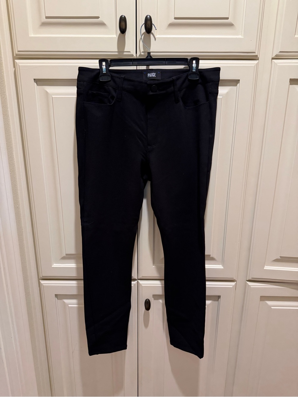 PAIGE Black Ponte Trousers